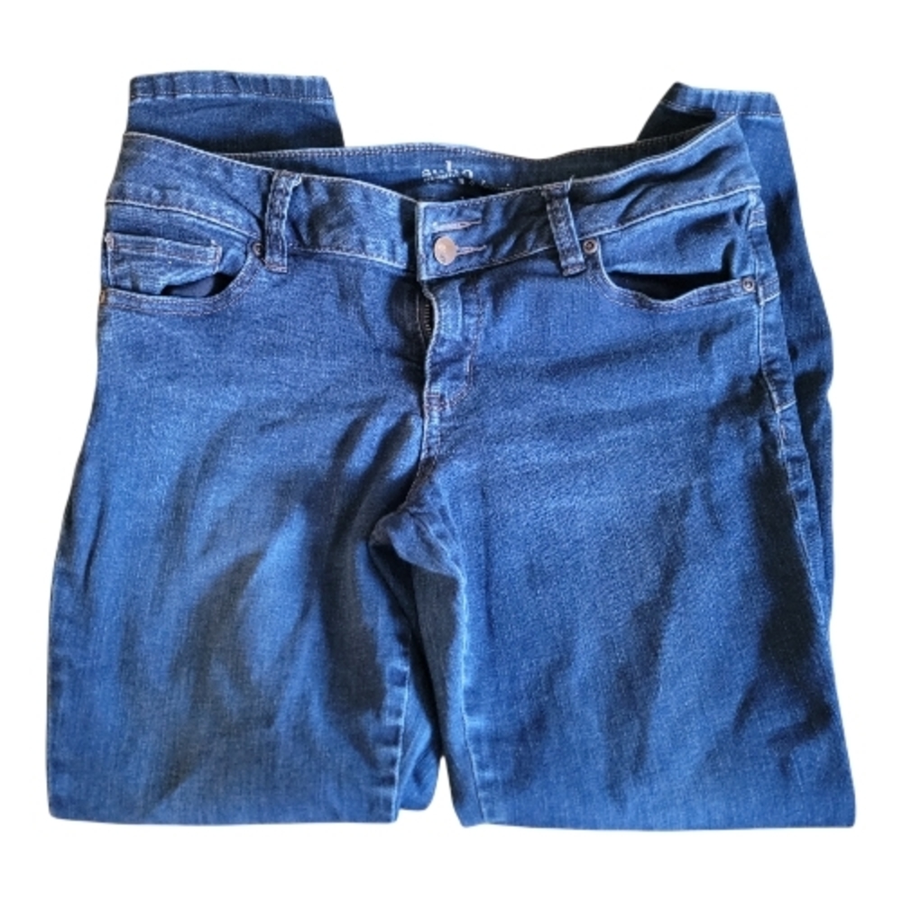 New York & Company Dark Blue Skinny Jeans